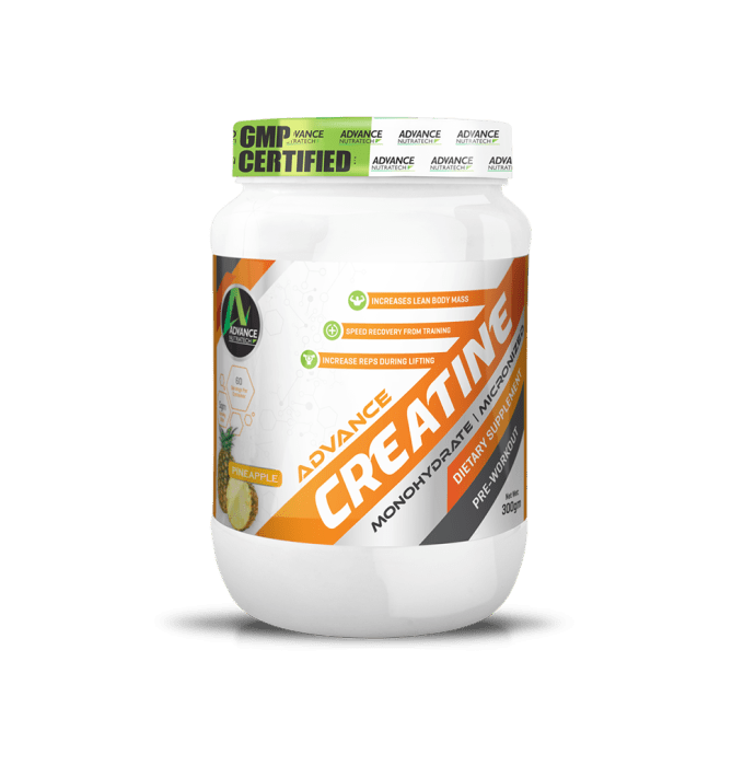 Advance nutratech creatine monohydrate powder