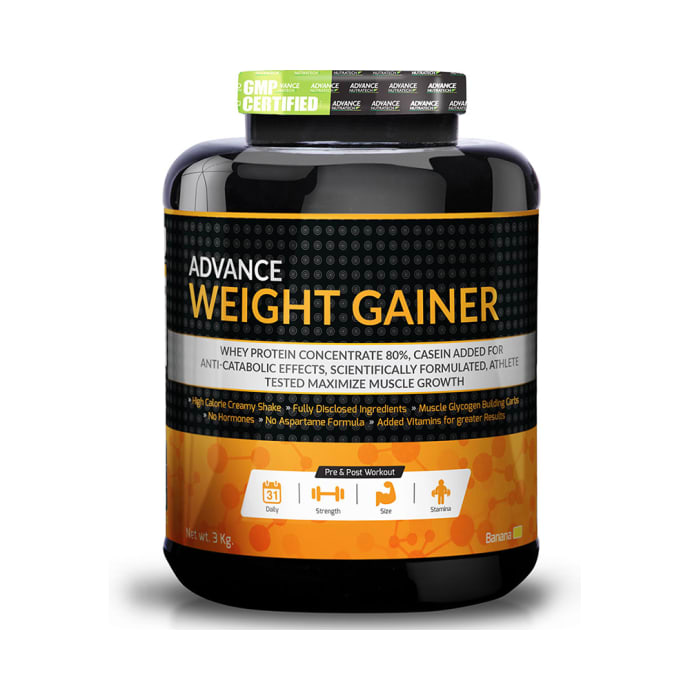 Advance nutratech weight gainer powder banana (2.2lb)