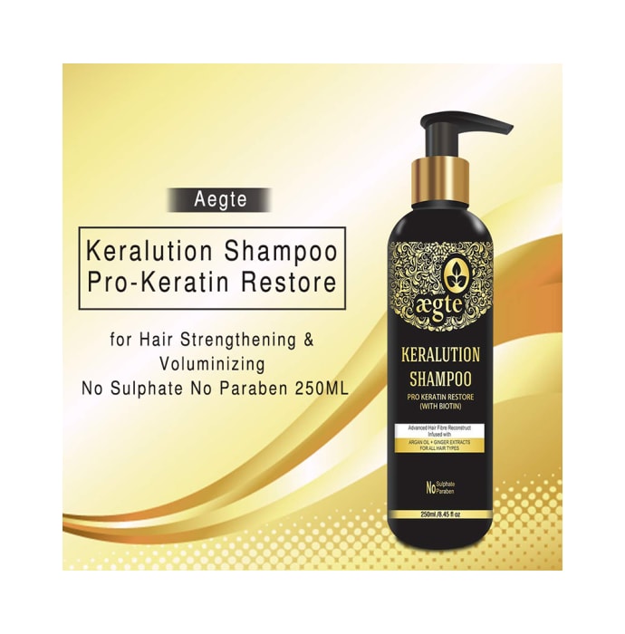 Aegte Keralution Shampoo (250ml)