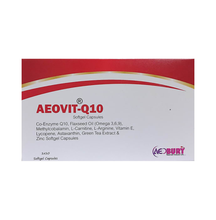 Aeovit-Q10 Softgel Capsule (10'S)