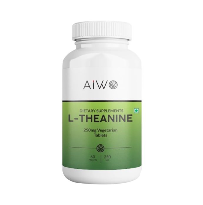 AIWO L-Theanine 250mg Vegetarian Tablet (60'S)