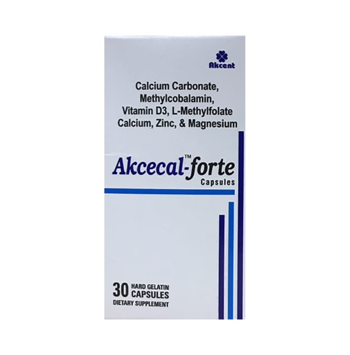 Akcecal-Forte Capsule (30'S)