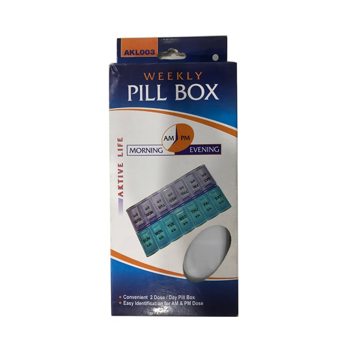 Aktive Life Weekly Pill Box