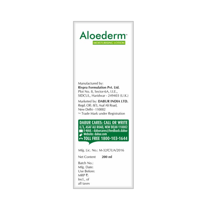 Aloederm Moisturising Lotion (200ml)