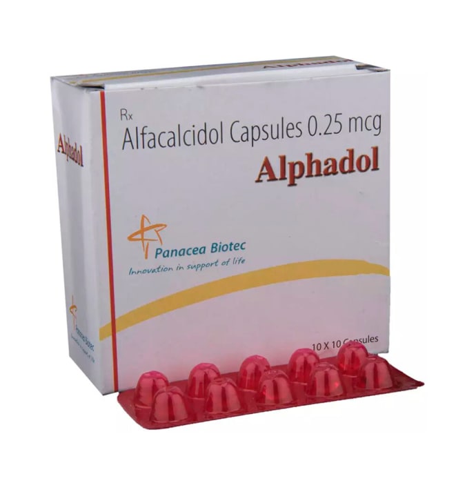 Alphadol 1mcg Soft Gelatin Capsule (10'S)