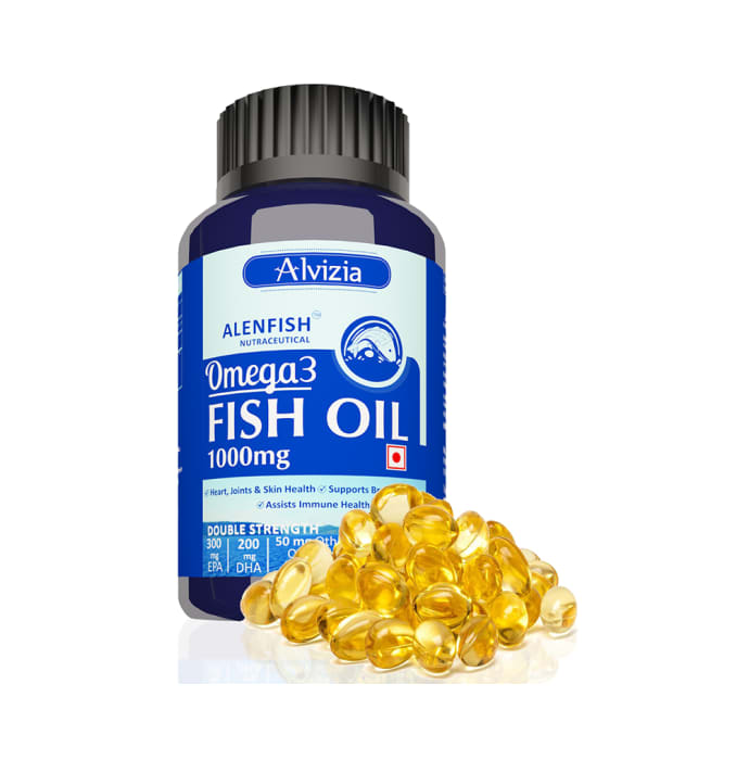 Alvizia Omega 3 Fish Oil 1000mg Softgel Capsules (30'S)