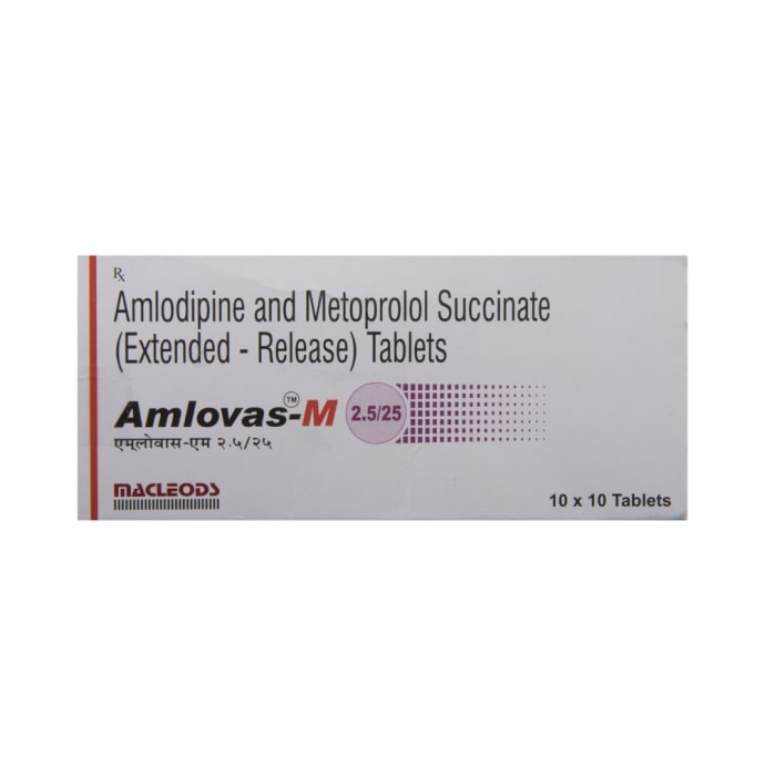 Amlovas-M 2.5 / 25 Tablet (10'S)