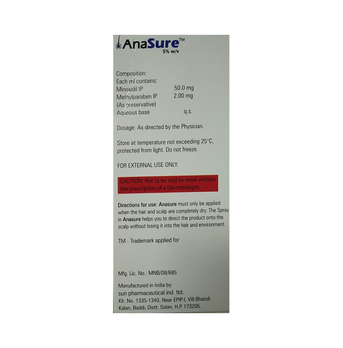 Anasure 5% Solution (60ml)