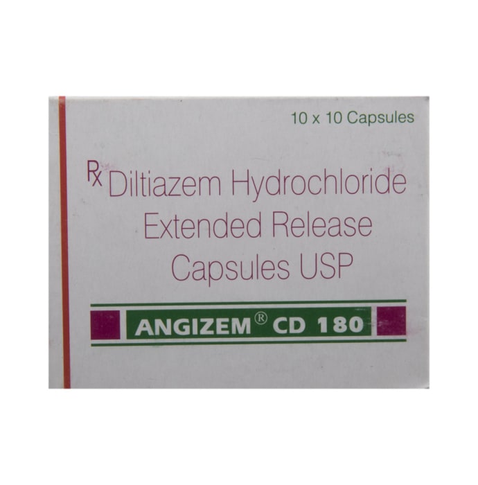 Angizem CD 180 Capsule ER (10'S)