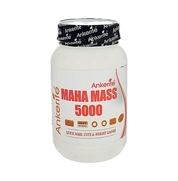 Ankerite Maha Mass 5000 Weight Gainer Powder (1kg)