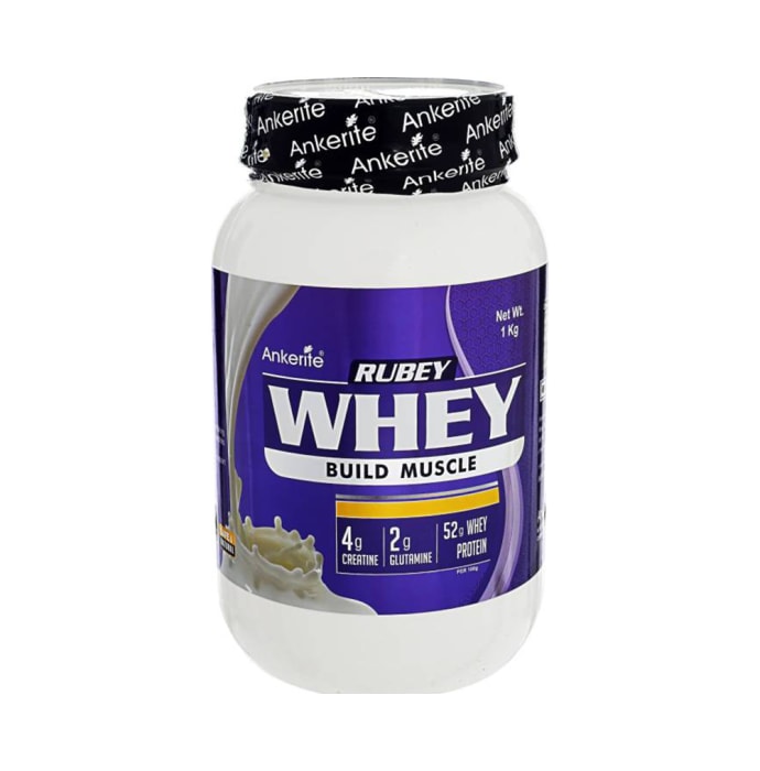 Ankerite Rubey Whey Build Muscle Chocolate (1kg)