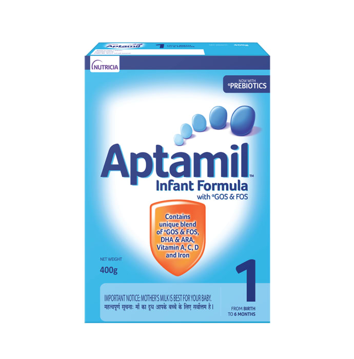 Aptamil Stage 1 Infant Formula Powder (400gm)