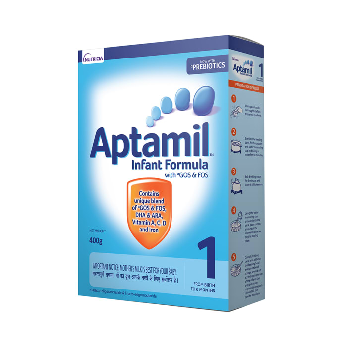 Aptamil Stage 1 Infant Formula Powder (400gm)