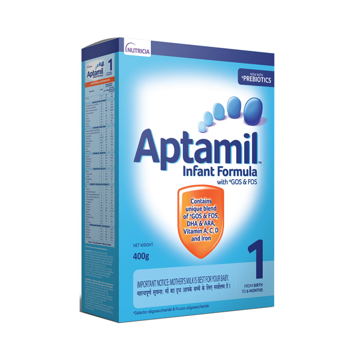 Aptamil Stage 1 Infant Formula Powder (400gm)