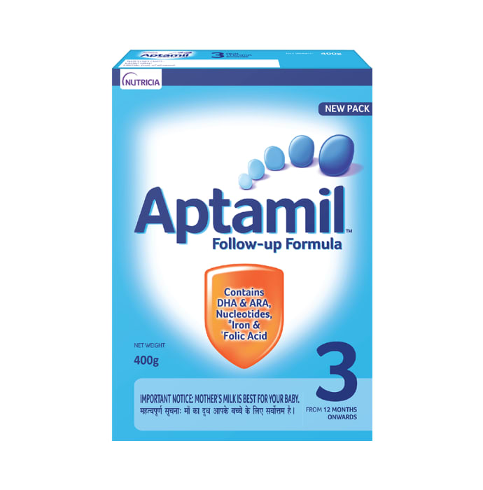 Aptamil Stage 3 Follow-UP Formula Powder (400gm)