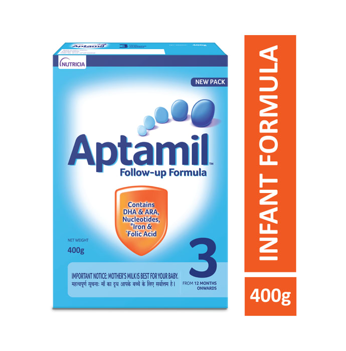 Aptamil Stage 3 Follow-UP Formula Powder (400gm)