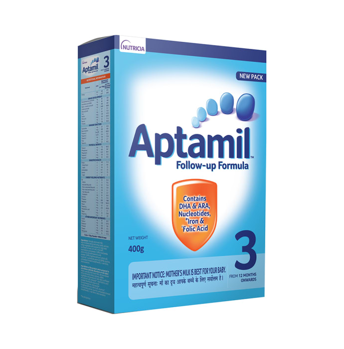 Aptamil Stage 3 Follow-UP Formula Powder (400gm)