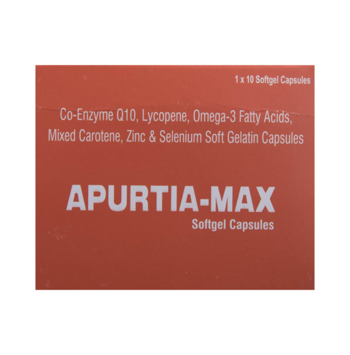 Apurtia-max soft gelatin capsule (10'S)