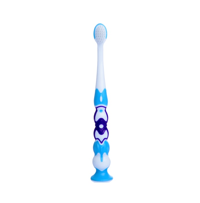 Aquawhite Aqua Ville Toothbrush Blue with Car Toy