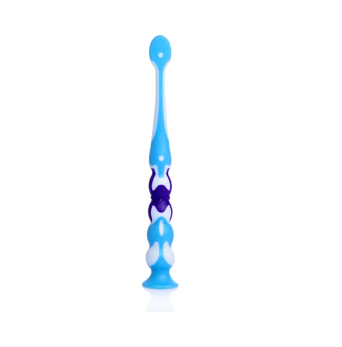 Aquawhite Aqua Ville Toothbrush Blue with Car Toy