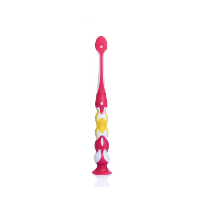 Aquawhite Aqua Ville Toothbrush Pink with Doll Toy