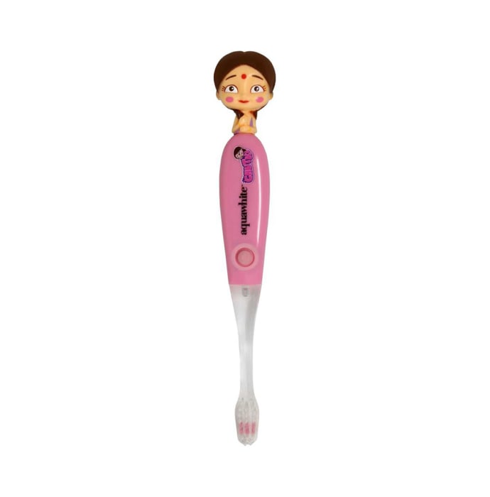 Aquawhite Buddy Best Flash Light Toothbrush Pink Chutki