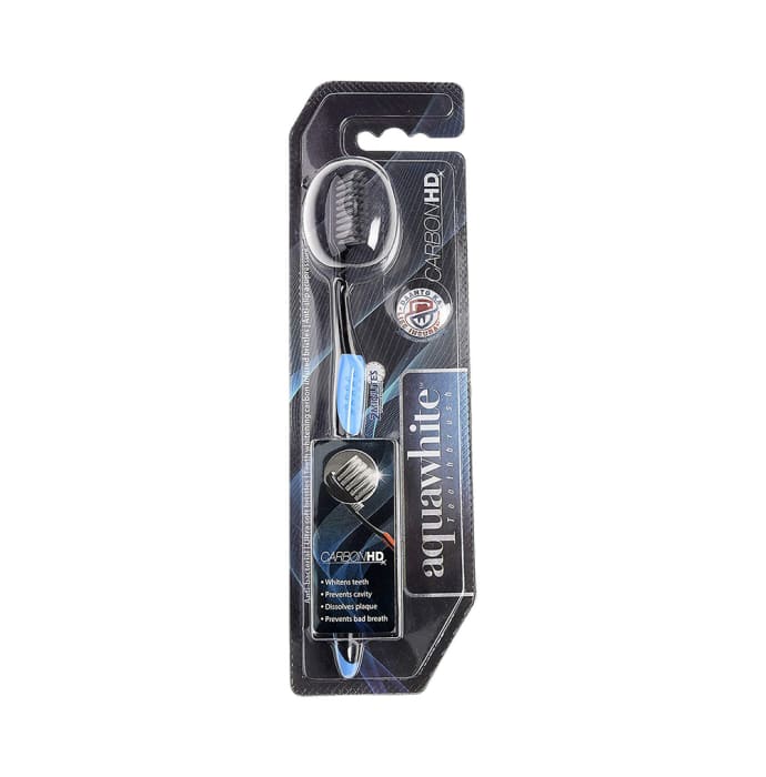 Aquawhite Carbon HD Toothbrush Blue