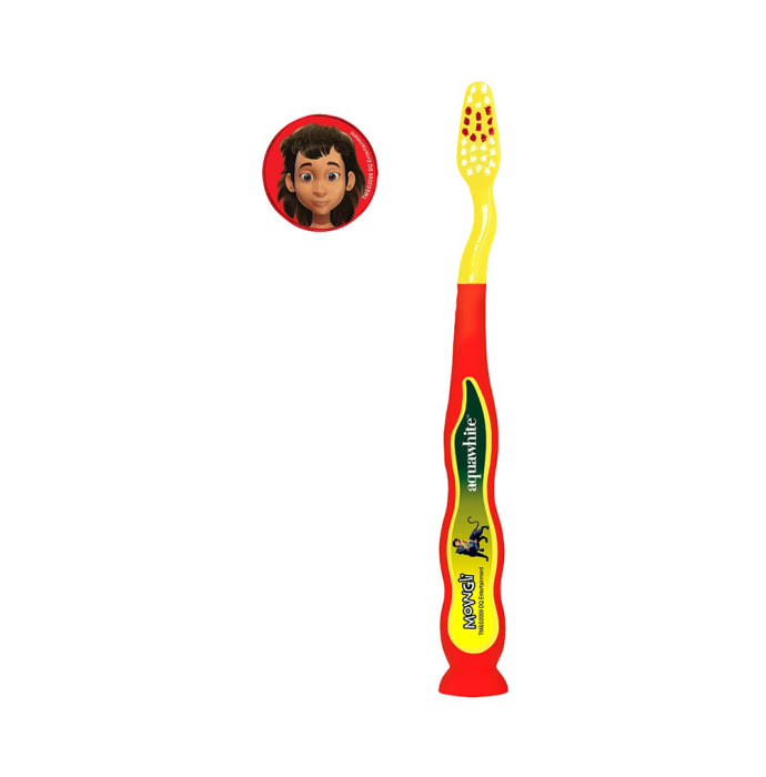 Aquawhite Jiggle Wiggle Toothbrush Red The Jungle Book