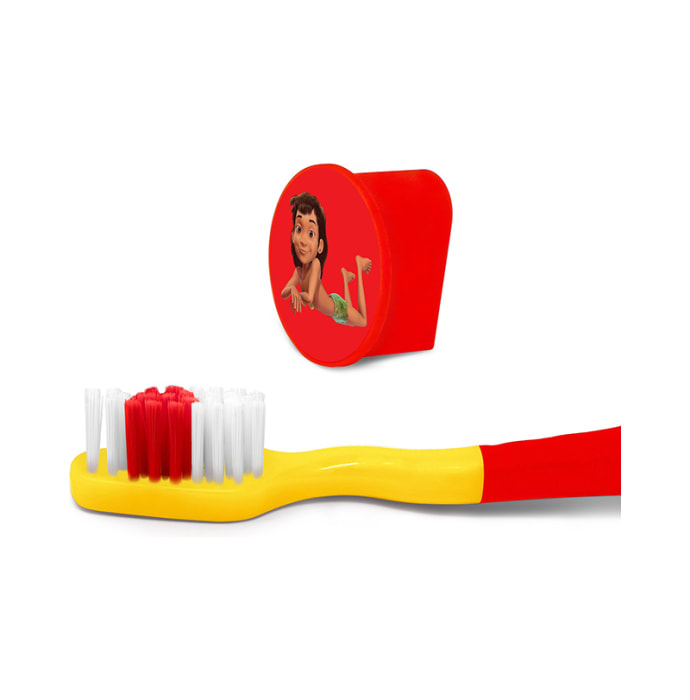 Aquawhite Jiggle Wiggle Toothbrush Red The Jungle Book