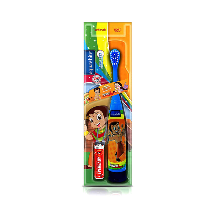 Aquawhite Power X Battery Toothbrush Chhota Bheem