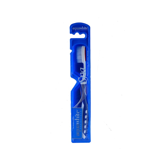 Aquawhite Spa Silky Soft Bristles Toothbrush Blue