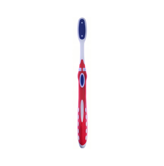 Aquawhite Spa Silky Soft Bristles Toothbrush Red