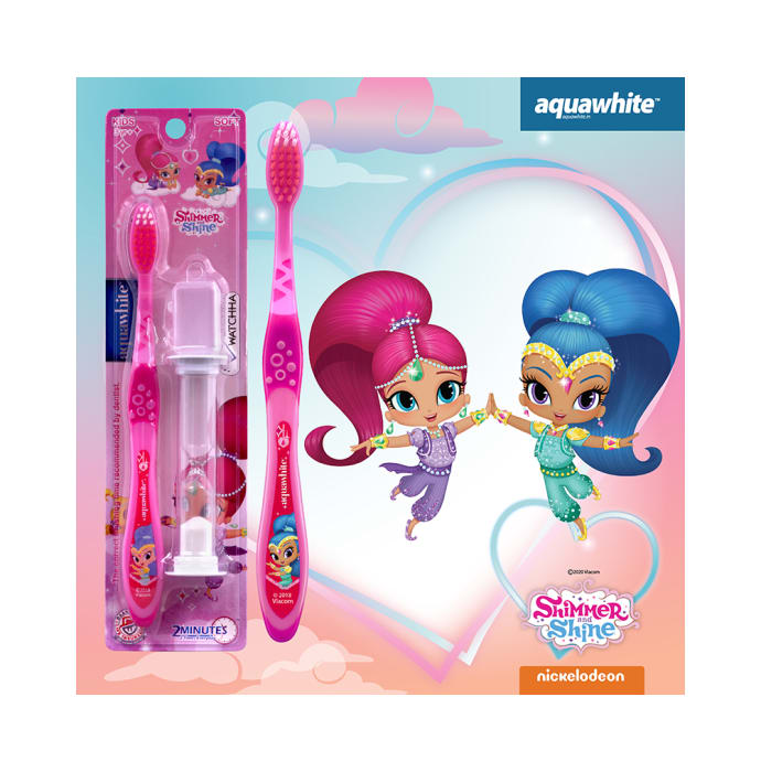 Aquawhite Watchha Toothbrush Shimmer and Shine