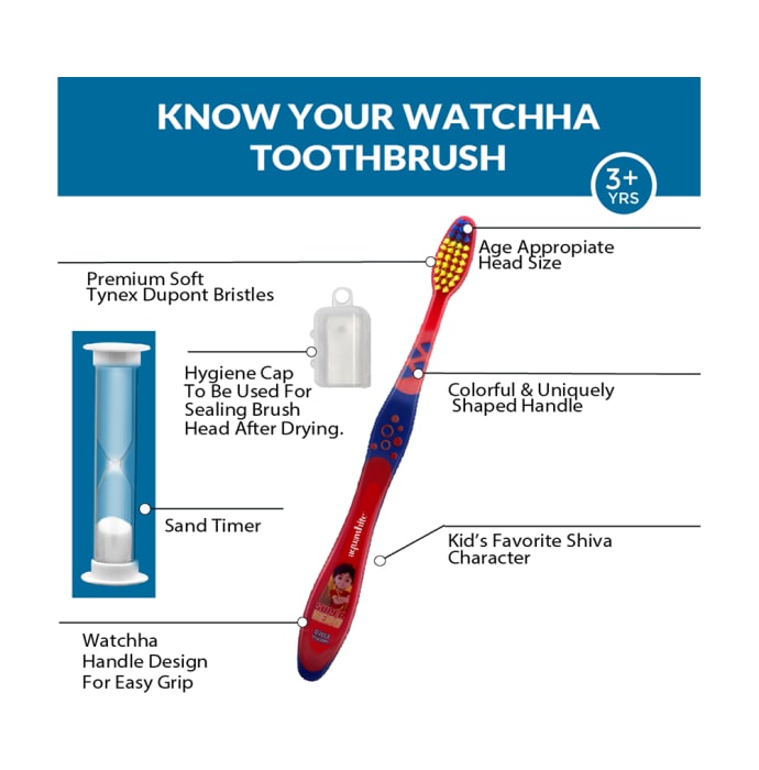 Aquawhite Watchha Toothbrush Shiva