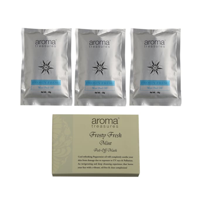 Aroma Treasures Peel-Off Mask (30gm Each) Frosty Fresh Mint