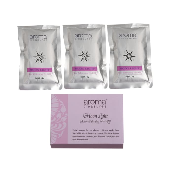 Aroma Treasures Peel-Off Mask (30gm Each) Moon Light Skin Whitening