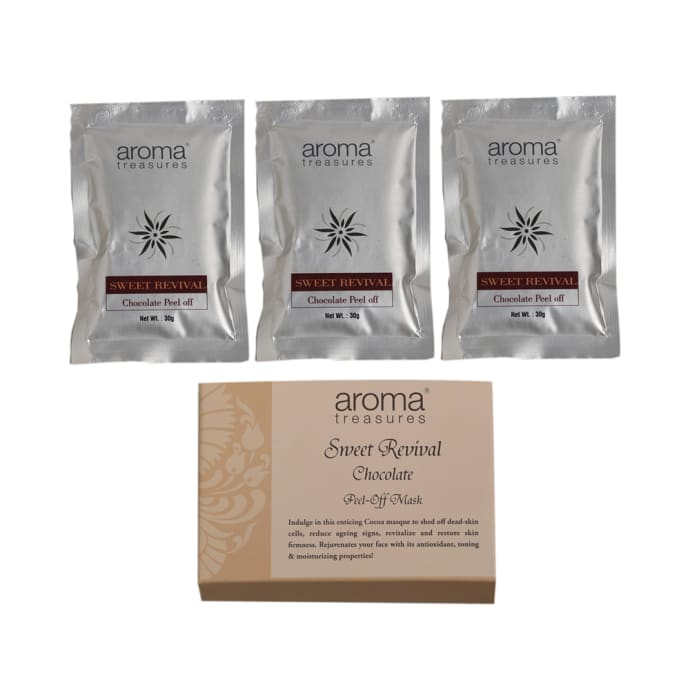 Aroma Treasures Peel-Off Mask (30gm Each) Sweet Revival Chocolate