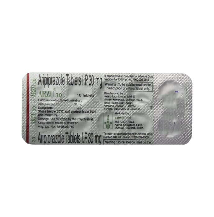 Arzu 30mg Tablet (10'S)