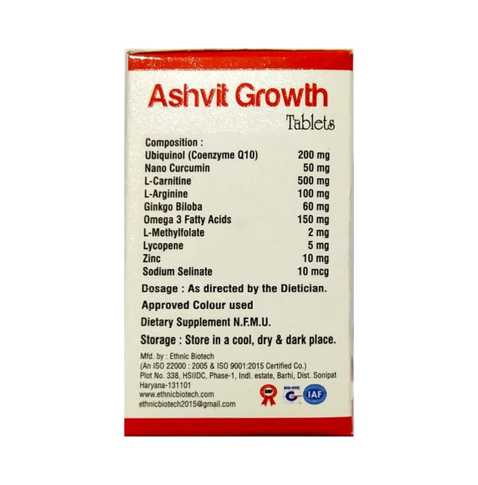 Ashvit Growth Tablet (30'S)