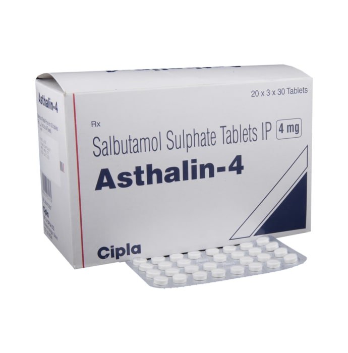 Asthalin 4mg Tablet (30'S)