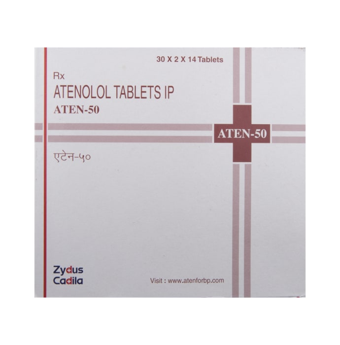Aten 50mg Tablet (14'S)