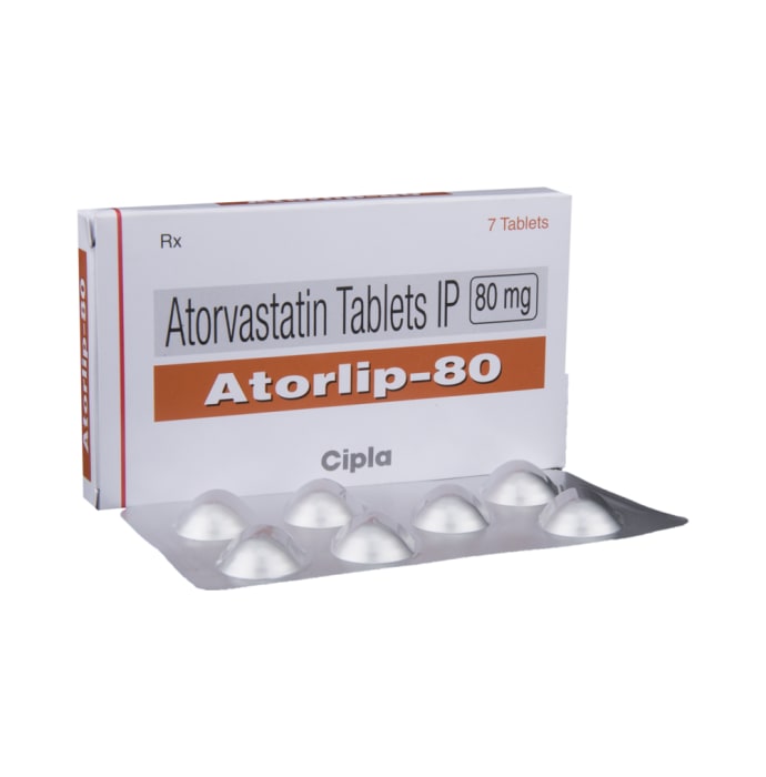 Atorlip 80mg Tablet (7'S)