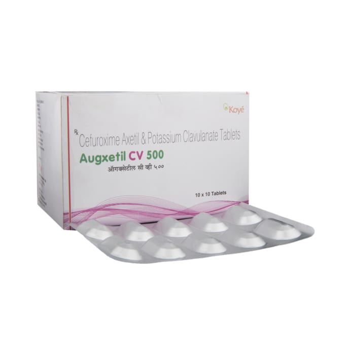 Augxetil CV 500 Tablet (10'S)