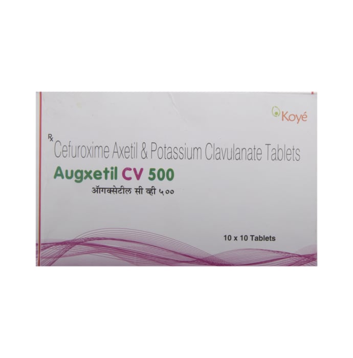 Augxetil CV 500 Tablet (10'S)