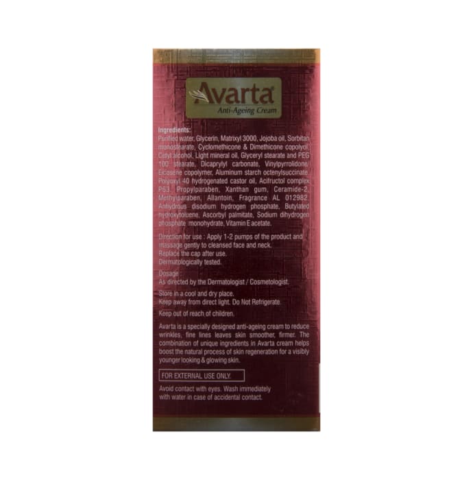 Avarta anti-ageing cream (50gm)