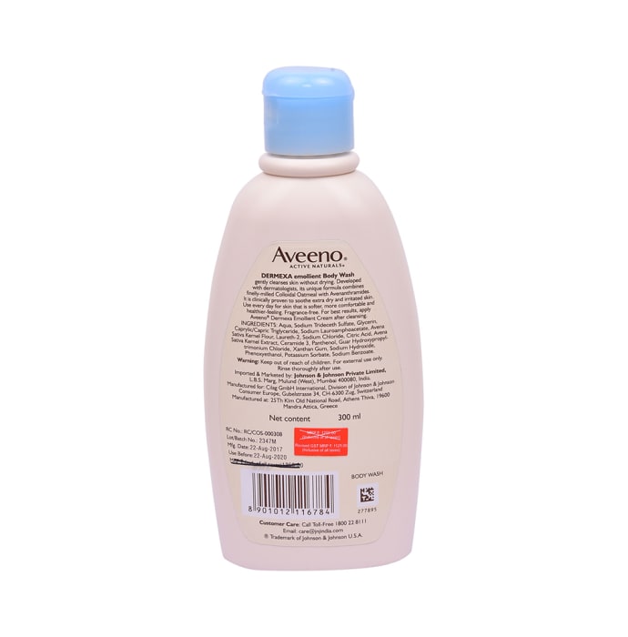 Aveeno Active Naturals Dermexa Emollient Body Wash (300ml)