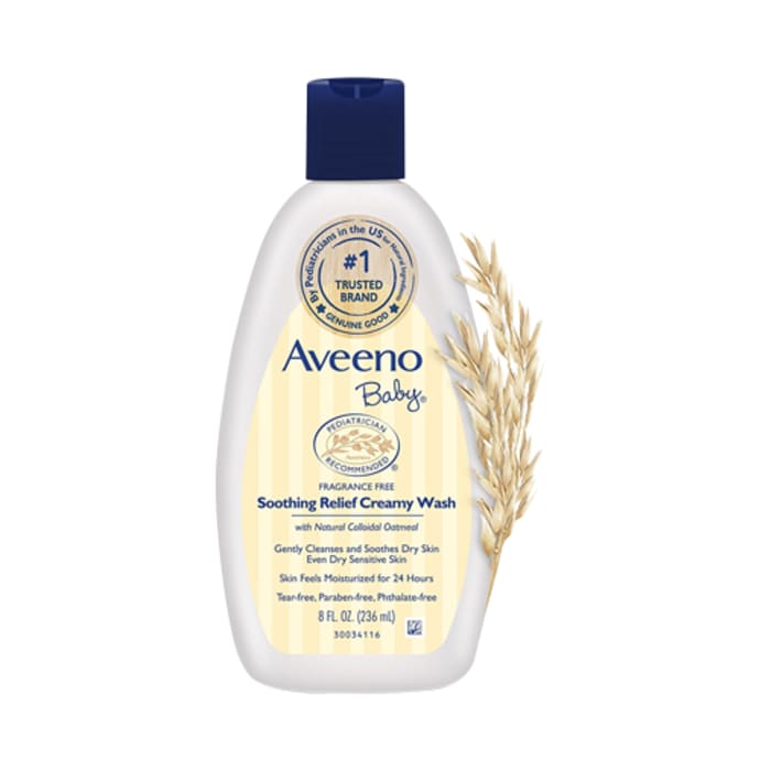 Aveeno baby soothing relief creamy wash (236ml)