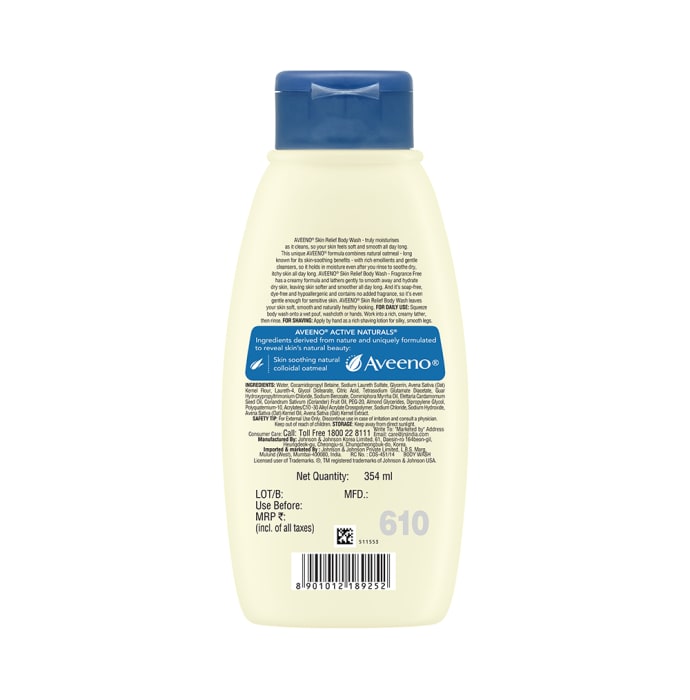 Aveeno Skin Relief Body Wash (354ml)