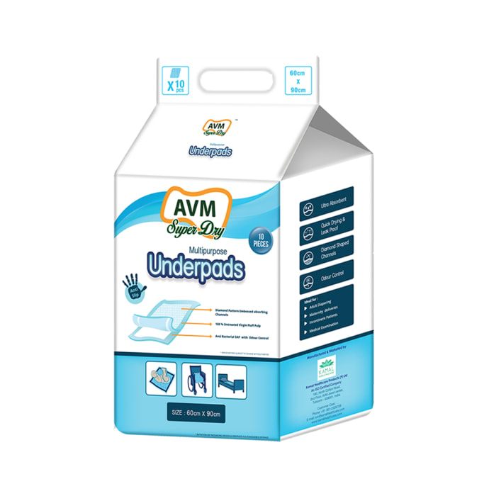 AVM Super Dry Multipurpose Underpads