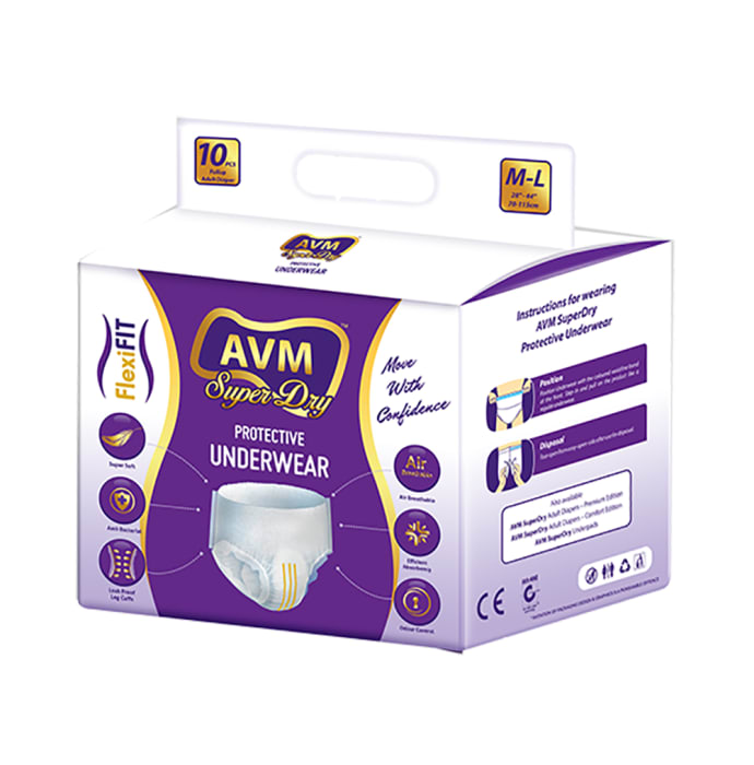 AVM Super Dry Protective Underwear M-L